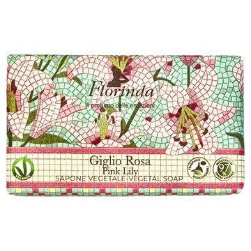 Florinda 粉紅百合植物香皂  200g  1個