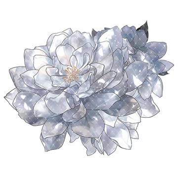 煙夜滅 PET 紙膠帶 貝殼光