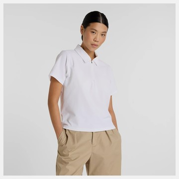 New Balance 短袖上衣 女 短袖POLO WT51404WT-F