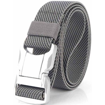 插扣男士腰帶戰術皮帶帆布松緊彈力褲帶快拆卡扣掛單兵快速反應