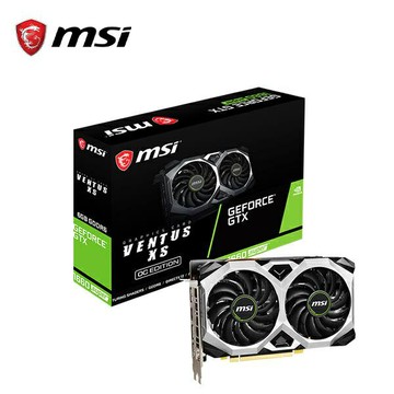 【限時限量】微星MSI GTX 1660 SUPER VENTUS XS OC 6G 顯示卡