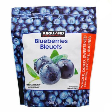 [COSCO代購6] C968318 Kirkland Signature 科克蘭 藍莓乾 567公克