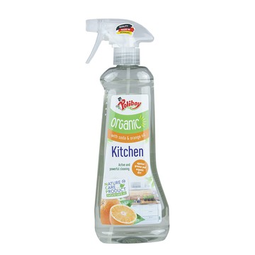 Poliboy 有機廚房高效去油清潔劑500ml(去除油垢不刺鼻/適用廚房表面及餐桌/歐盟NCP認證,寵物友善)