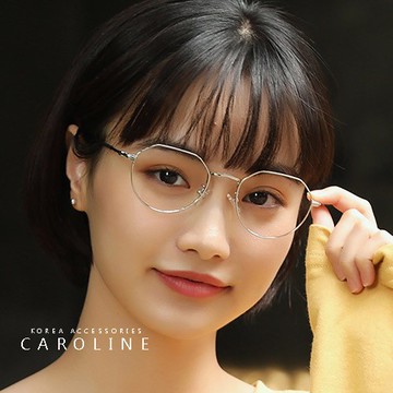 年度最新款平光鏡 不規則復古平光眼鏡 71423