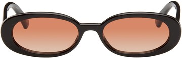 Le Specs SSENSE 独家发售黑色 Outta Love 太阳镜
