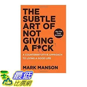 [o美國直購] 暢銷外文書 The Subtle Art of Not Giving a F*ck:A Counterintuitive Approach to Living a Good Life