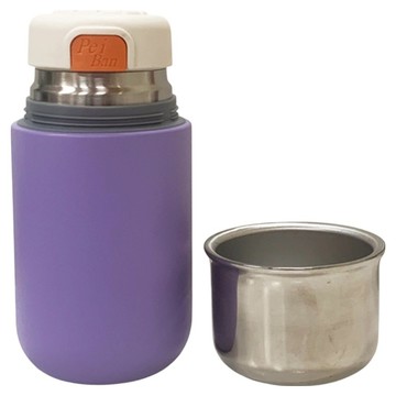 AWANA 316不鏽鋼磁吸杯蓋彈跳瓶 AB-240  紫色  1個  240ml