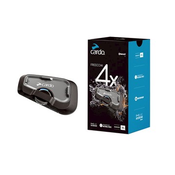 Cardo FREECOM 4X 安全帽通訊藍牙耳機 (單入組) 單入組