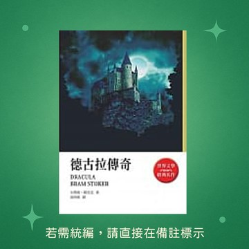 【天蠍座製作】★全新★德古拉傳奇 9789863167143