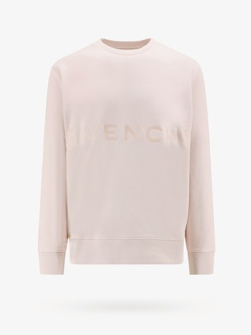 Cotton sweatshirt with logo embroidery - GIVENCHY - gender_Man