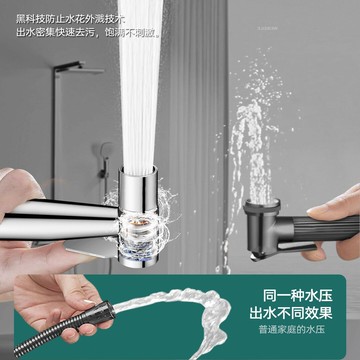 高壓沖洗噴槍水龍頭衛生間馬桶增壓沖水槍廁所伴侶花灑婦洗器噴頭