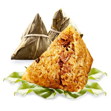 樂活e棧 招牌素食滷香粽子6顆x2包(素粽 全素 端午)