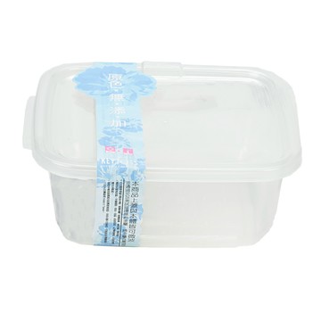 無添加 角型微波保鮮盒 1200ML 附隔板