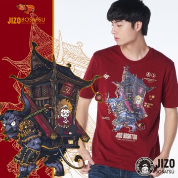 地藏小王 BLUE WAY – 牛年忘返短TEE(紅)