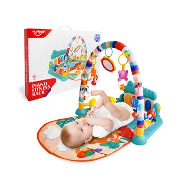 Playful Toys 嬰兒蘑菇腳踏琴健身架 搖鈴 健力架 踢踢琴 寶寶安撫 嬰兒玩具 彌月禮物