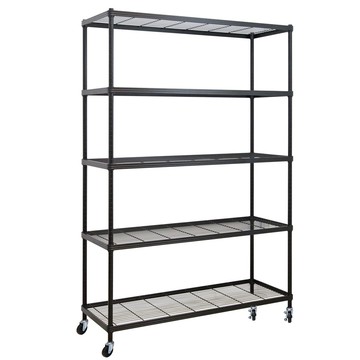 【居家cheaper】厚鐵框45X120X186CM五層推車厚鐵框45X120X186CM