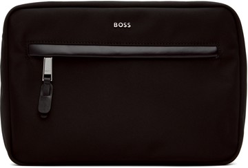 BOSS 黑色手拿包