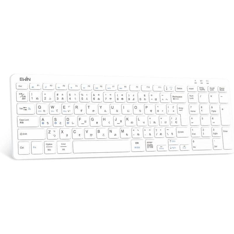 Ewin キーボード ワイヤレス bluetooth キーボード ?テンキー付き?日本