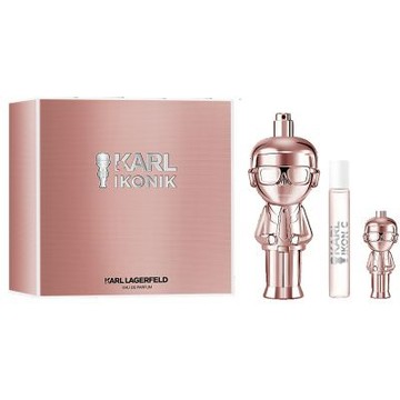 Karl Lagerfeld Ikonik 時尚大帝 • 流光金淡香精禮盒 (100 + 7.5 + 4.5 (原廠公司貨)