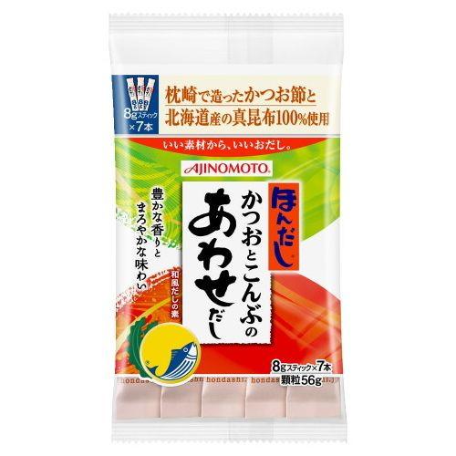 味の素 ほんだし あわせだし スティック 8g×7本 ×20 メーカー直送