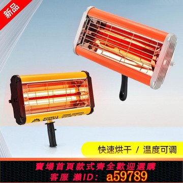 【廠家直銷 可打統編】汽車烤燈噴漆專用手持式烤漆房烤燈定時單管短波紅外線短波烤漆燈