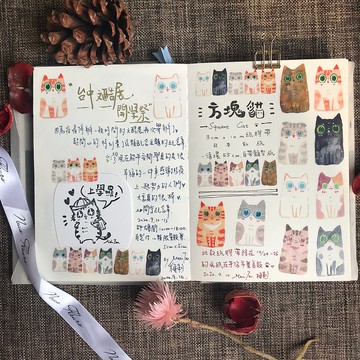 方塊貓-紙膠帶