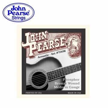 John Pearse 700M 磷青銅 13-56 民謠吉他套弦【敦煌樂器】