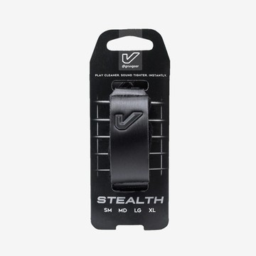 GruvGear 悶音束帶 FretWrap 霧隱黑 STL 精緻尚品：皮革金屬亮面系列【黃石樂器】
