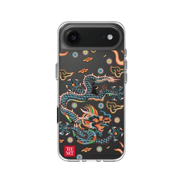 iPhone Air Clear Case（相機按鈕） 透明 - The MET - 亞洲藏品系列 - 騰雲龍徽