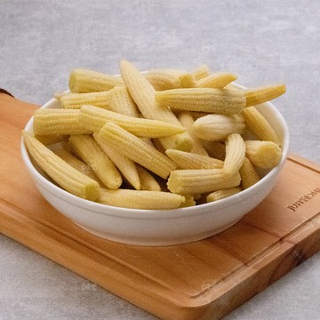 【巧食家】冷凍玉米筍-整支X5包 (1KG經濟量販包)