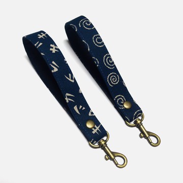 日本藍腕帶 手腕繩 鑰匙扣腕帶 手腕鑰匙鏈 手腕鑰匙扣