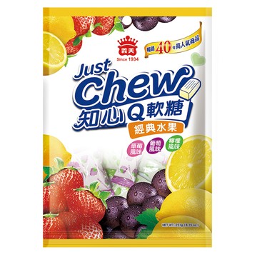 義美知心Q軟糖(經典水果)