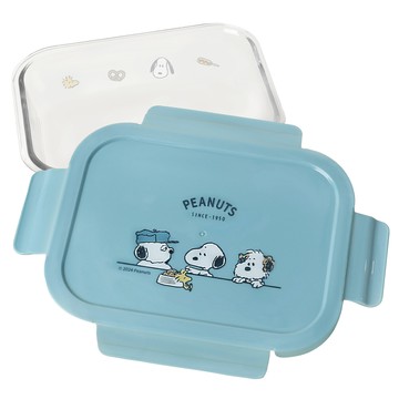 norns 耐熱玻璃保鮮盒 Peanuts 史努比  1個  容器 + 蓋子