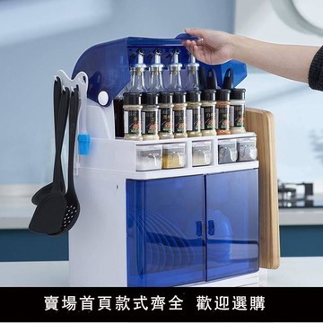 【可開發票】廚房置物櫃 廚房置物架 消毒碗柜多層收納廚房置物架碗筷收納盒家用多功能餐具柜除濕速干