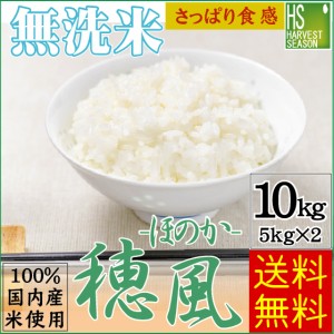 国内産米100％使用！ 当店最安 無洗米 穂風(ほのか)10kg (5kg×2) お米マイスターブレンド  4年産配合 送料無料 [翌日配送] 北海道沖縄へ