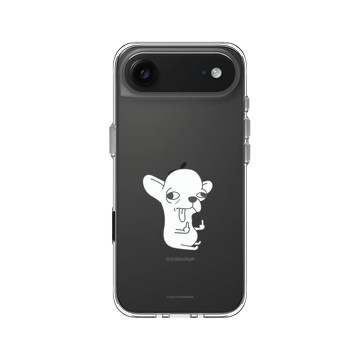 iPhone Air Clear Case（相機按鈕） 透明 - Godgwawa 變種吉娃娃 - 頂吉一指