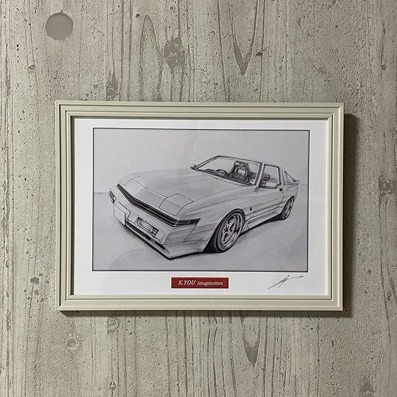 楽天市場】三菱 スタリオン GSR-VR 鉛筆画 名車 旧車