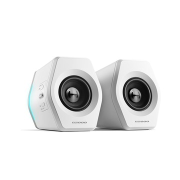 Edifier G2000 2.0 電競遊戲喇叭（白色）