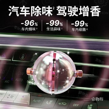 桃園出貨✨車載出風口汽車香氛持久高檔空調除異味擺件新款車載香水永久外殼