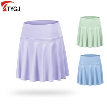 秋夏季高爾夫裙子高爾夫服裝運動短裙百褶半裙防走光短裙球羽毛服