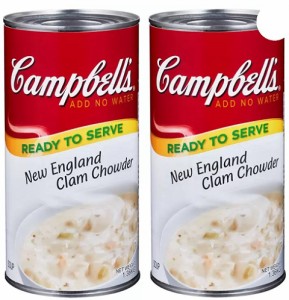 キャンベル クラムチャウダー 1.36kg x 2缶 Campbells クラムチャウダー スープ 保存食 アメリカ コストコ レトルト 簡単 調理 手軽 便利