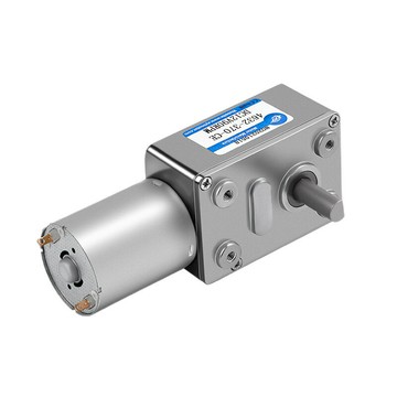 跨境專供4632-370減速電機大扭矩蝸桿12V電機直流調速24v自鎖馬達[DD1211001]