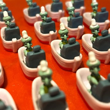 𝗈𝗅𝖽𝗍𝗈𝗒𝗌𝗍𝖺𝗍𝗂𝗈𝗇 海綿寶寶 章魚哥 櫃檯服務員 蟹堡王餐廳 迷你玩具 小玩具 模型公仔擺飾收藏