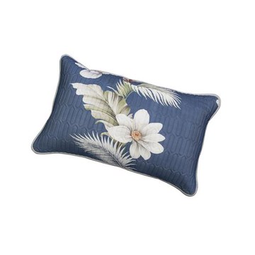 防口水防頭油夾乳膠枕套一對裝枕巾枕頭套保護枕芯生螨家用48X74