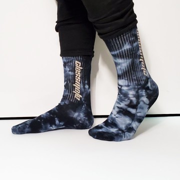 紮染舒適城市長襪