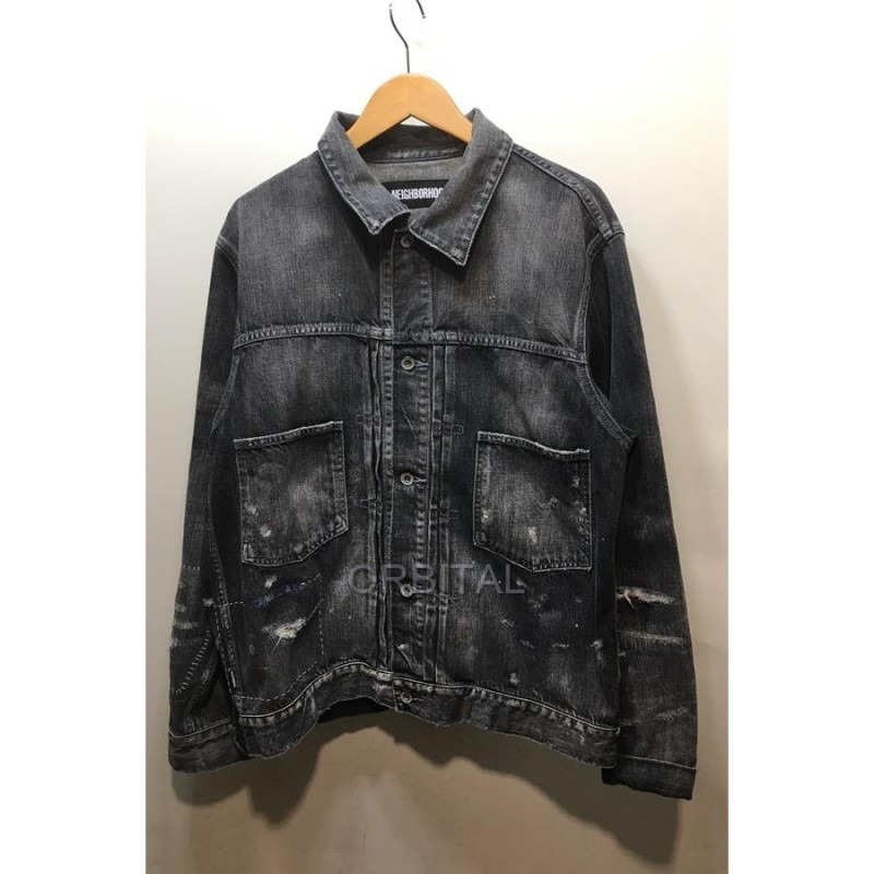 経堂) NEIGHBORHOOD ネイバーフッド 21AW サベージ加工ストックマンデニムジャケット グレー メンズ XL 212XBNH-JKM01  | LINEブランドカタログ