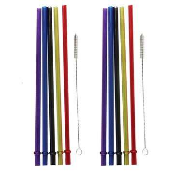 Royal Boden 壓克力彩色吸管 23公分  5入  2組
