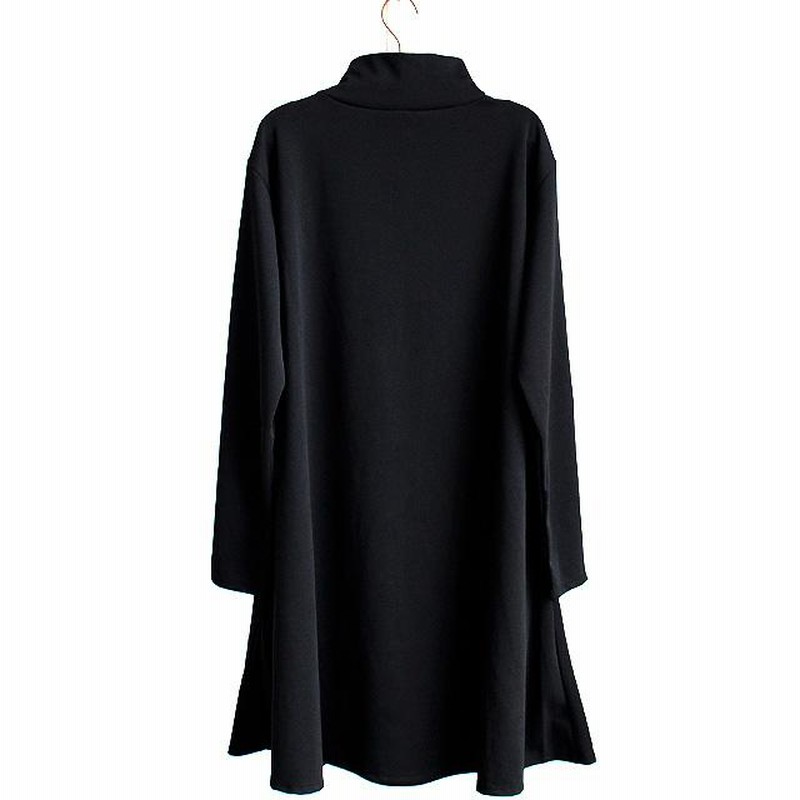 ワンピース メンズ ロング 長袖 モード系 チュニック ZIP