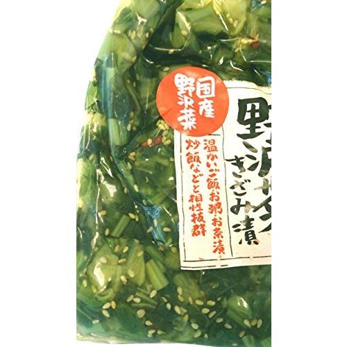 国産 昔ながらの野沢菜きざみ漬け（150g） 漬物 お茶請け