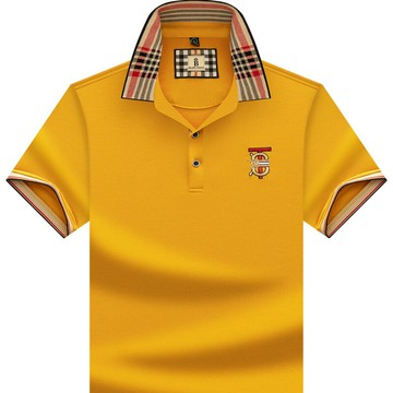 【新款熱賣】特價清倉保羅男裝夏季短袖男士t恤格子領刺繡休閑上衣翻領polo衫t